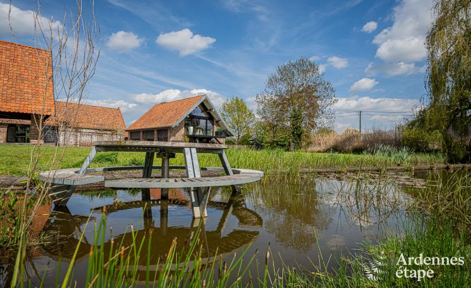 Ferienhaus Frasnes-lez-Anvaing 20/22 Pers. Ardennen Schwimmbad Wellness
