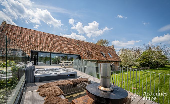 Ferienhaus Frasnes-lez-Anvaing 16/17 Pers. Ardennen Schwimmbad Wellness