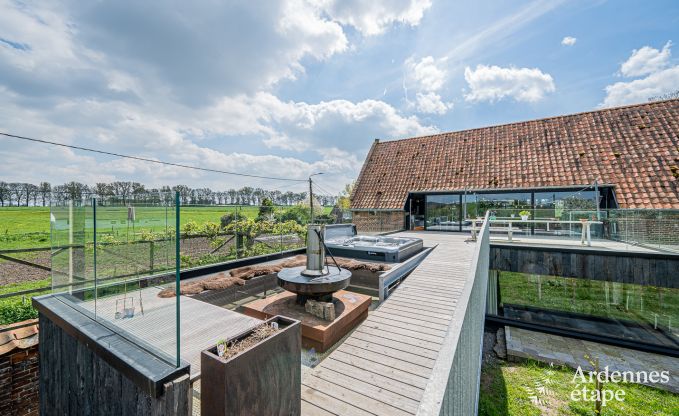 Ferienhaus Frasnes-lez-Anvaing 16/17 Pers. Ardennen Schwimmbad Wellness