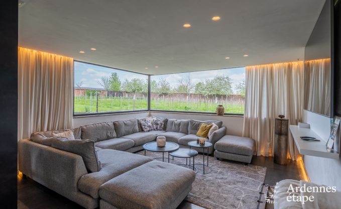 Ferienhaus Frasnes-lez-Anvaing 16/17 Pers. Ardennen Schwimmbad Wellness