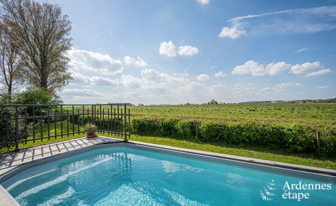 Ferienhaus Frasnes-lez-Anvaing 16/17 Pers. Ardennen Schwimmbad Wellness