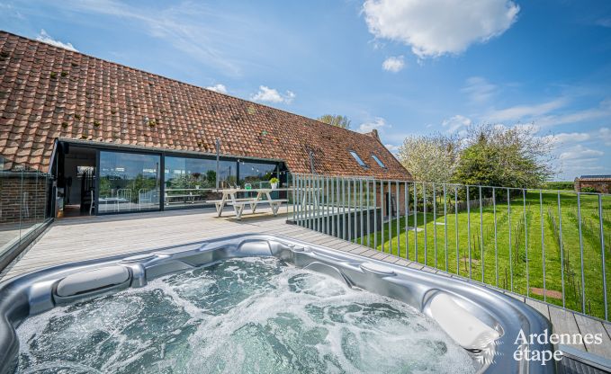 Ferienhaus Frasnes-lez-Anvaing 20/22 Pers. Ardennen Schwimmbad Wellness
