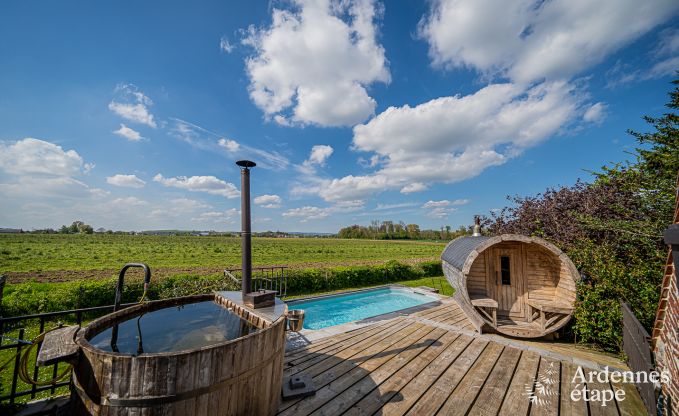 Wohnung Frasnes-lez-Anvaing 4/5 Pers. Ardennen Schwimmbad Wellness