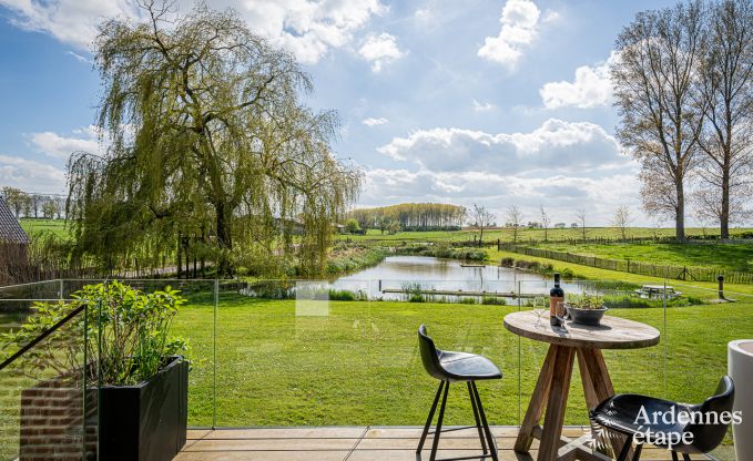 Wohnung Frasnes-lez-Anvaing 4/5 Pers. Ardennen Schwimmbad Wellness