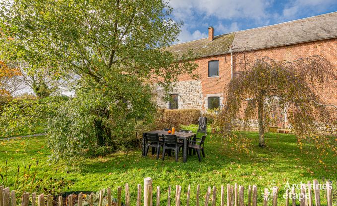 Authentische Fermette mit 3 Schlafzimmern und Privatgarten in einem Naturpark zwischen Samber und Maas