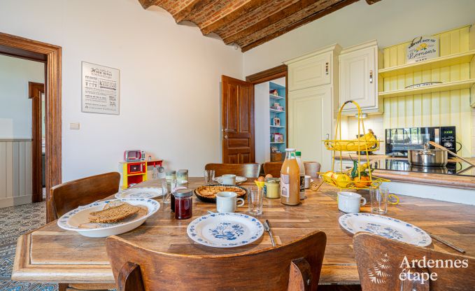 Authentische Fermette mit 3 Schlafzimmern und Privatgarten in einem Naturpark zwischen Samber und Maas