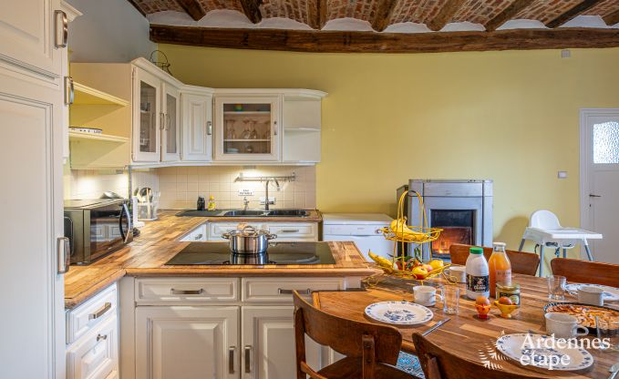 Authentische Fermette mit 3 Schlafzimmern und Privatgarten in einem Naturpark zwischen Samber und Maas