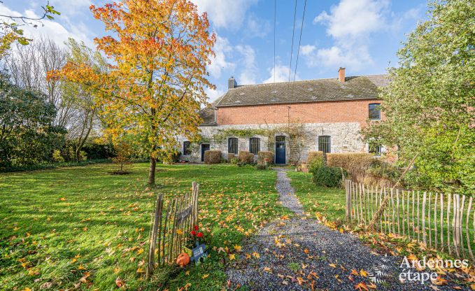 Authentische Fermette mit 3 Schlafzimmern und Privatgarten in einem Naturpark zwischen Samber und Maas