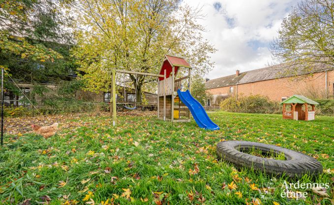 Authentische Fermette mit 3 Schlafzimmern und Privatgarten in einem Naturpark zwischen Samber und Maas