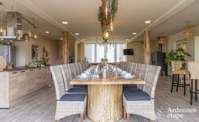 Ferienhaus Froidchapelle 20 Pers. Ardennen Schwimmbad Wellness Behinderten gerecht