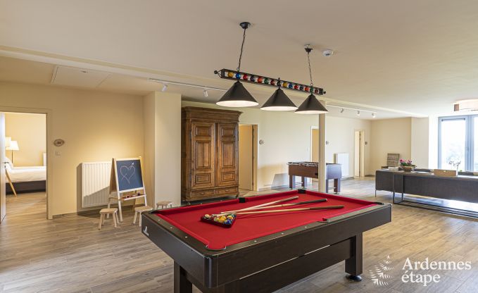 Ferienhaus Froidchapelle 20 Pers. Ardennen Schwimmbad Wellness Behinderten gerecht