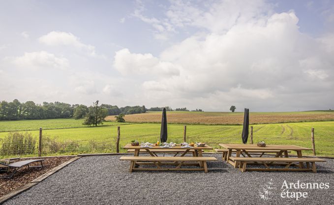 Ferienhaus Froidchapelle 20 Pers. Ardennen Schwimmbad Wellness Behinderten gerecht