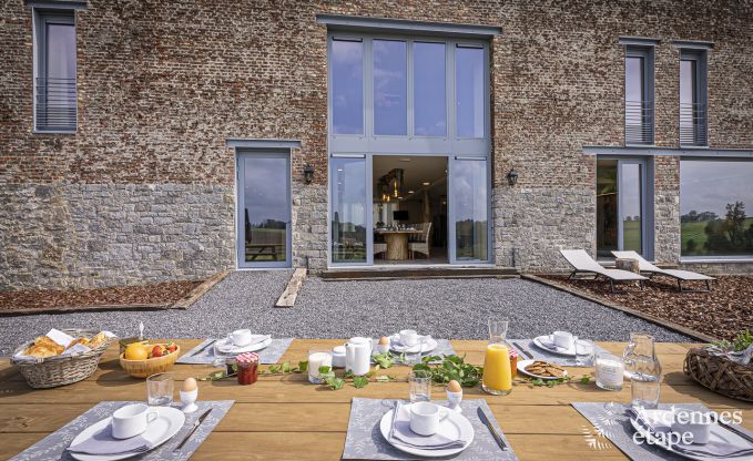 Ferienhaus Froidchapelle 20 Pers. Ardennen Schwimmbad Wellness Behinderten gerecht