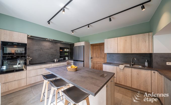 Schloss in Froidchapelle fr 19 Personen mit 5 Doppelzimmern mit eigenem Bad