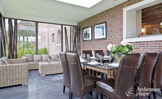 Luxusferienhaus in Froidthier f�r 10 G�ste mit Pool, Wellness und 5 Schlafzimmern in der N�he von Aubel