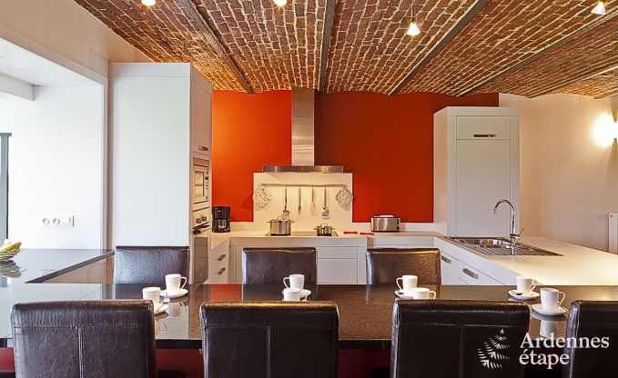 Luxusferienhaus in Froidthier f�r 10 G�ste mit Pool, Wellness und 5 Schlafzimmern in der N�he von Aubel