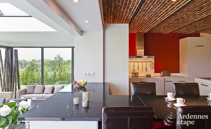 Luxusferienhaus in Froidthier f�r 10 G�ste mit Pool, Wellness und 5 Schlafzimmern in der N�he von Aubel