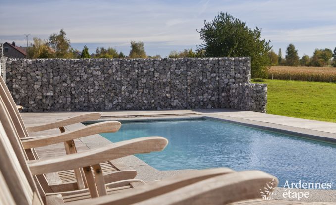 Luxusferienhaus in Froidthier f�r 10 G�ste mit Pool, Wellness und 5 Schlafzimmern in der N�he von Aubel