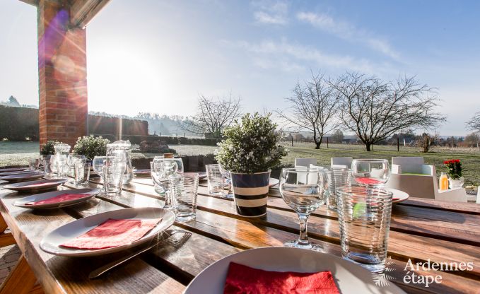 Ferienhaus Gesves 15 Pers. Ardennen Schwimmbad