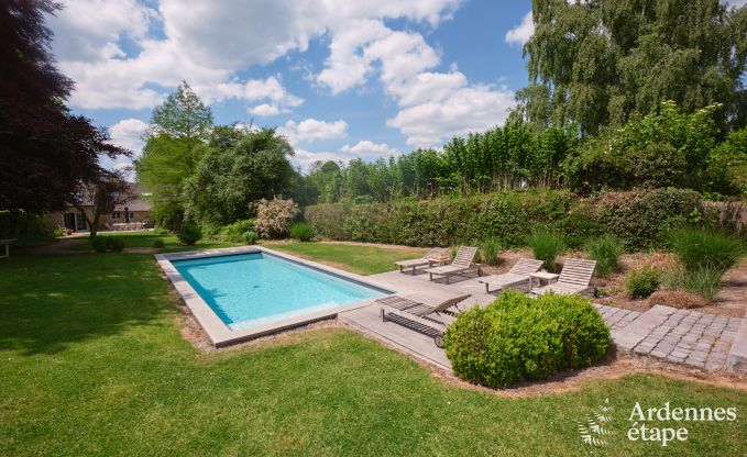 Luxusvilla Gesves 13/14 Pers. Ardennen Schwimmbad Wellness