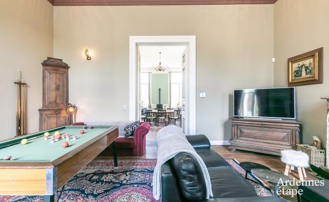 Schloss Gesves 40 Pers. Ardennen Wellness