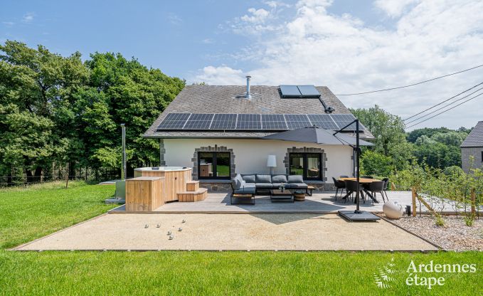 Ferienhaus Gesves f�r 6 Personen mit 3 Schlafzimmern und 3 Badezimmern, Whirlpool, Boule 