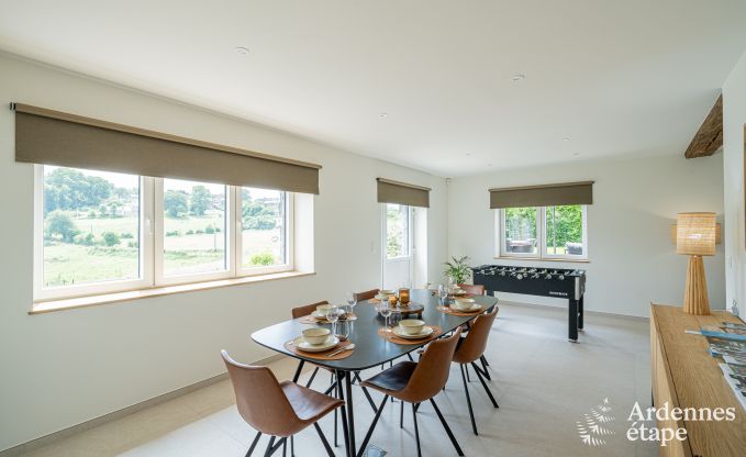 Ferienhaus Gesves f�r 6 Personen mit 3 Schlafzimmern und 3 Badezimmern, Whirlpool, Boule 