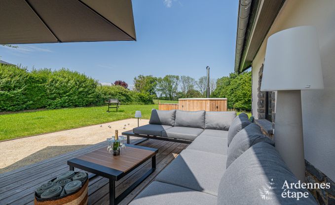 Ferienhaus Gesves f�r 6 Personen mit 3 Schlafzimmern und 3 Badezimmern, Whirlpool, Boule 