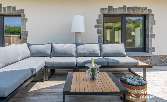 Ferienhaus Gesves f�r 6 Personen mit 3 Schlafzimmern und 3 Badezimmern, Whirlpool, Boule 