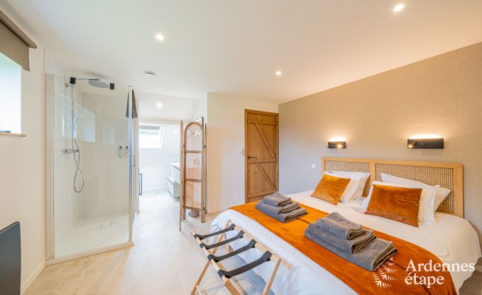 Ferienhaus Gesves f�r 6 Personen mit 3 Schlafzimmern und 3 Badezimmern, Whirlpool, Boule 