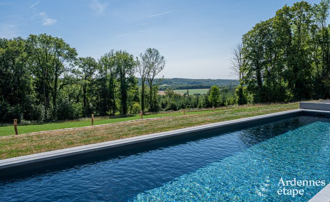 Luxusvilla Gesves 24 Pers. Ardennen Schwimmbad Wellness