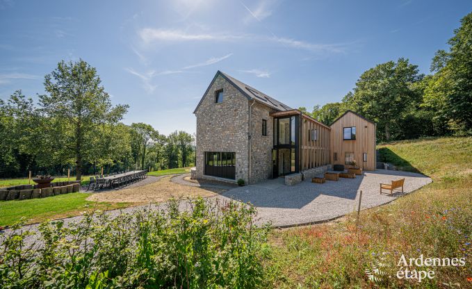 Luxusvilla Gesves 24 Pers. Ardennen Schwimmbad Wellness