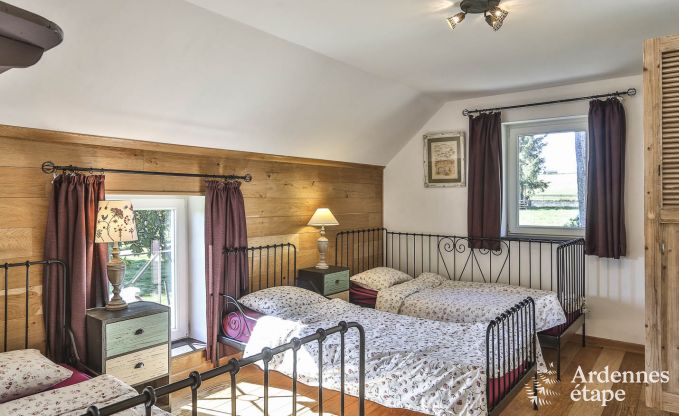 Ferienhaus f�r Familien in Gouvy mit Schwimmbad, Sauna und Aussicht in den Ardennen