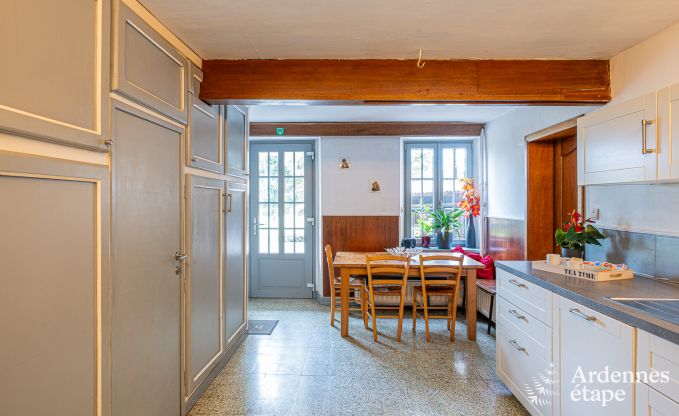 Authentisches Ferienhaus in Gouvy fr 15 Personen, mit 6 Schlafzimmern und Privatgarten