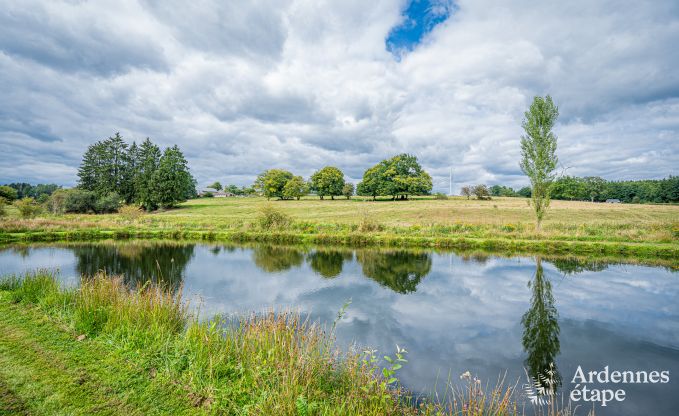 Authentisches Ferienhaus in Gouvy fr 15 Personen, mit 6 Schlafzimmern und Privatgarten