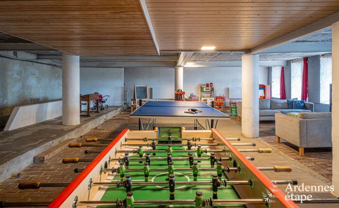 Authentisches Ferienhaus in Gouvy fr 15 Personen, mit 6 Schlafzimmern und Privatgarten