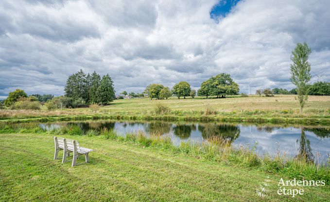 Authentisches Ferienhaus in Gouvy fr 15 Personen, mit 6 Schlafzimmern und Privatgarten