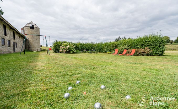 Authentisches Ferienhaus in Gouvy fr 15 Personen, mit 6 Schlafzimmern und Privatgarten