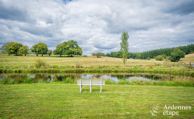 Authentisches Ferienhaus in Gouvy fr 15 Personen, mit 6 Schlafzimmern und Privatgarten