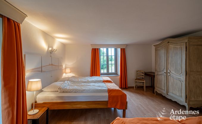 Authentisches Ferienhaus in Gouvy fr 15 Personen, mit 6 Schlafzimmern und Privatgarten