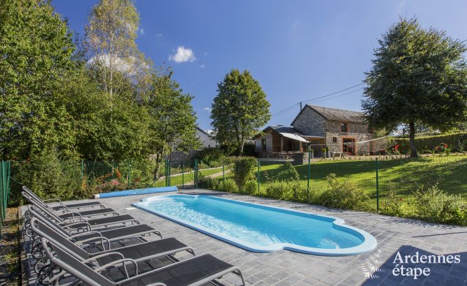 Luxusferienhaus mit Wellness und Pool fr 8 Personen zwischen Gouvy und Houffalize
