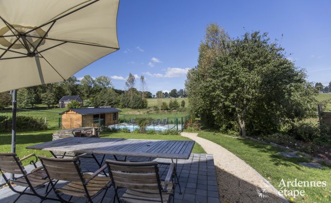 Luxusferienhaus mit Wellness und Pool fr 8 Personen zwischen Gouvy und Houffalize
