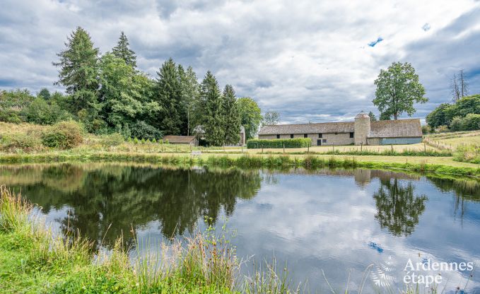 Authentisches Ferienhaus in Gouvy fr 15 Personen, mit 6 Schlafzimmern und Privatgarten