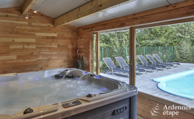 Luxusferienhaus mit Wellness und Pool fr 8 Personen zwischen Gouvy und Houffalize