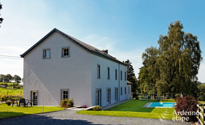 Ferienhaus Gouvy 9 Pers. Ardennen Schwimmbad Wellness