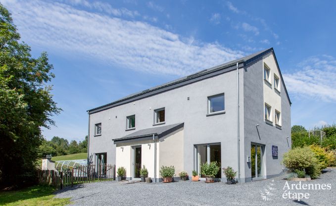 Ferienhaus Gouvy 22 Pers. Ardennen Schwimmbad Wellness