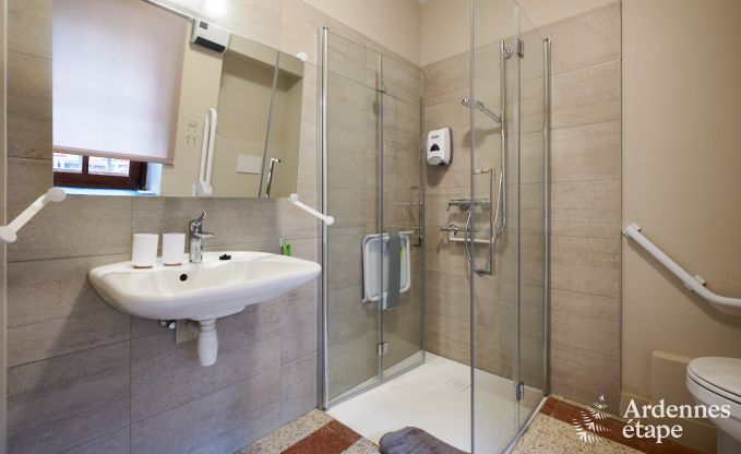 Ger�umiges Ferienhaus f�r 14 Personen mit 5 Schlafzimmern, 4 Badezimmern und gro�em Privatgarten in Hamoir, Ardennen