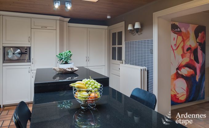 Luxusferienhaus in Hamois fr 8 Personen mit Schwimmbad und privatem Garten in den Ardennen