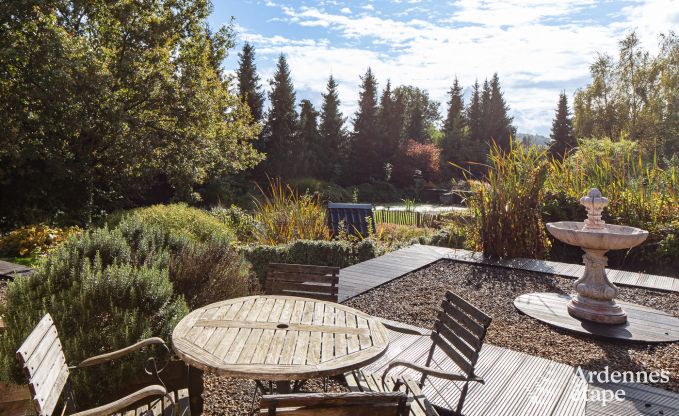 Luxusferienhaus in Hamois fr 8 Personen mit Schwimmbad und privatem Garten in den Ardennen