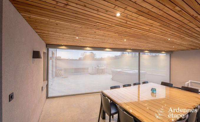 Cottage Hamois 12 Pers. Ardennen Schwimmbad Wellness